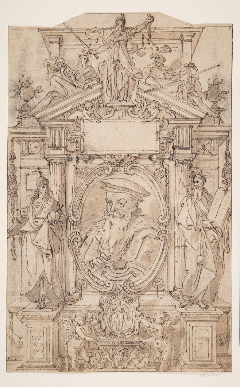 Tiberio Deciani'nin Portresi by Joos van Winghe