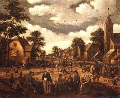 Köy Sahnesi by Joost Cornelisz