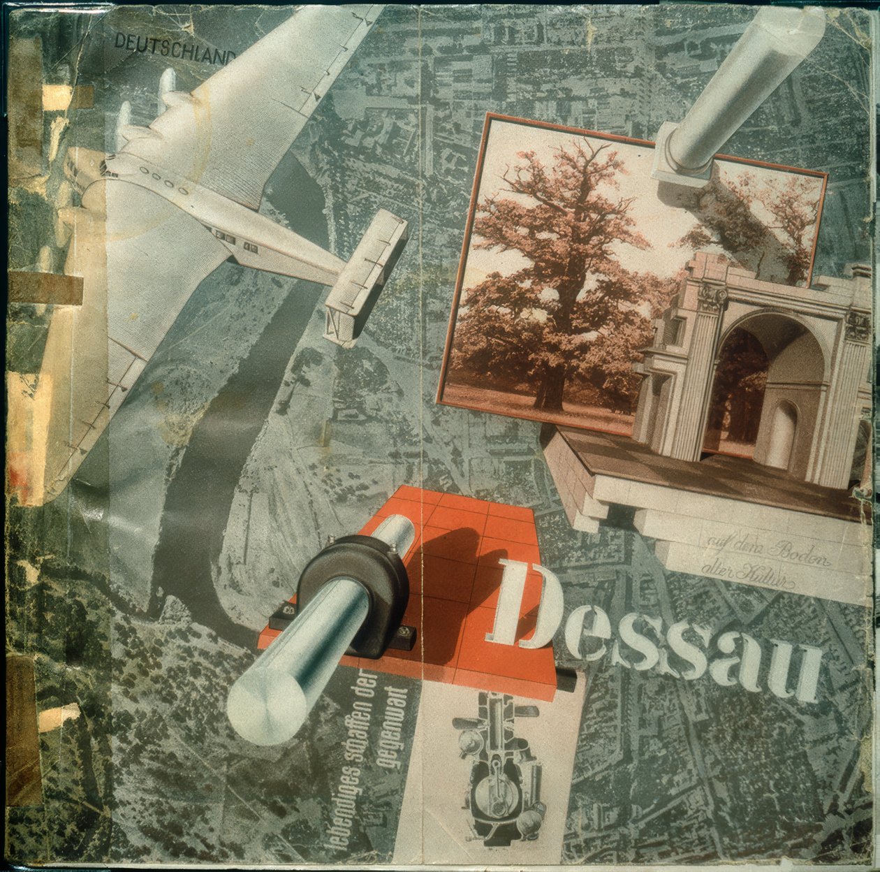 Dessau şehrinin prospektüsü by Joost Schmidt