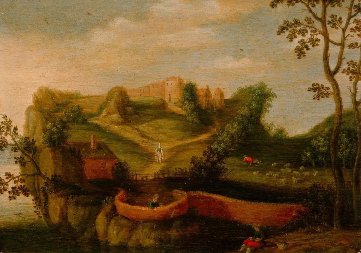 antropomorfik manzara by Joos or Josse de Momper