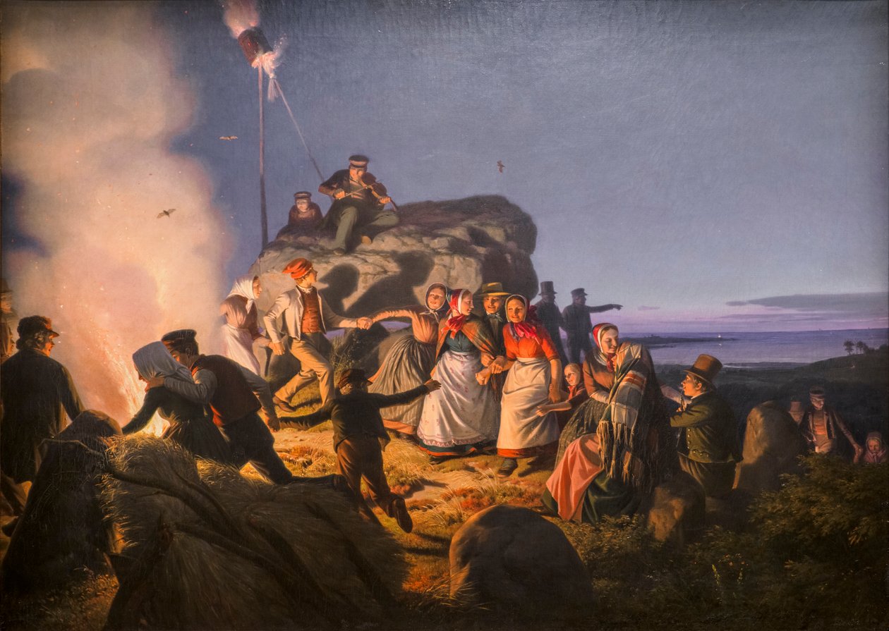 Yaz Ortası Arifesi by Jorgen Valentin Sonne