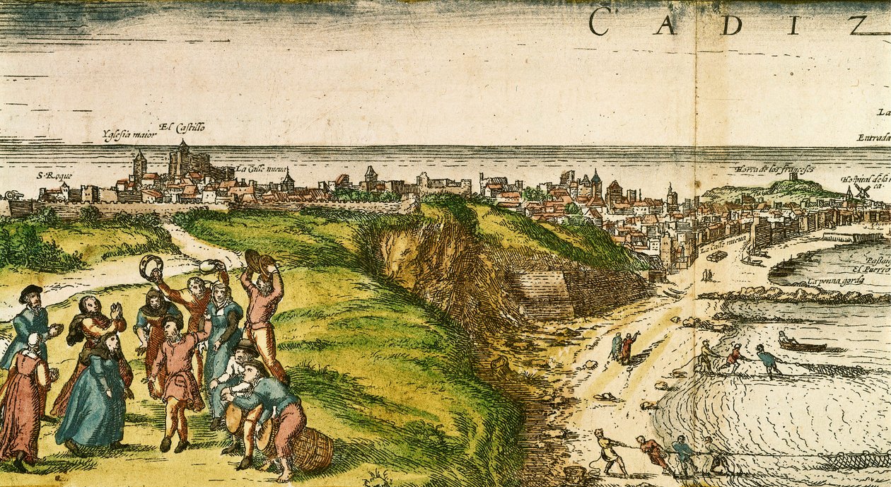 Cadiz, İspanya, Joris Hoefnagel