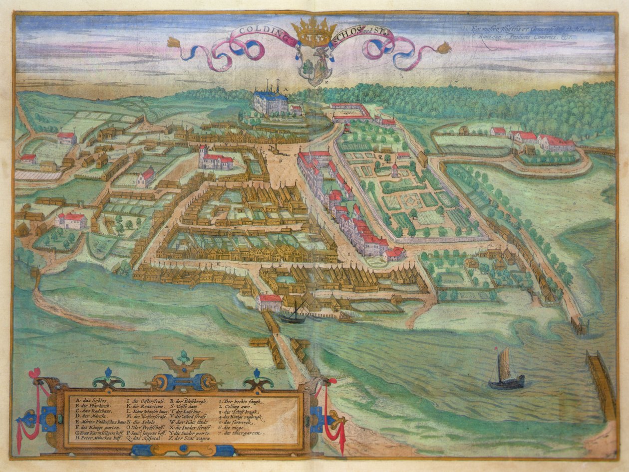Colding, Georg Braun (1541-1622) ve Frans Hogenburg (1535-90) tarafından yazılan 