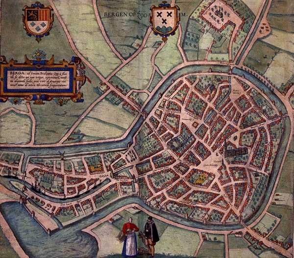 Georg Braun (1541-1622) ve Frans Hogenberg (1535-90) tarafından 