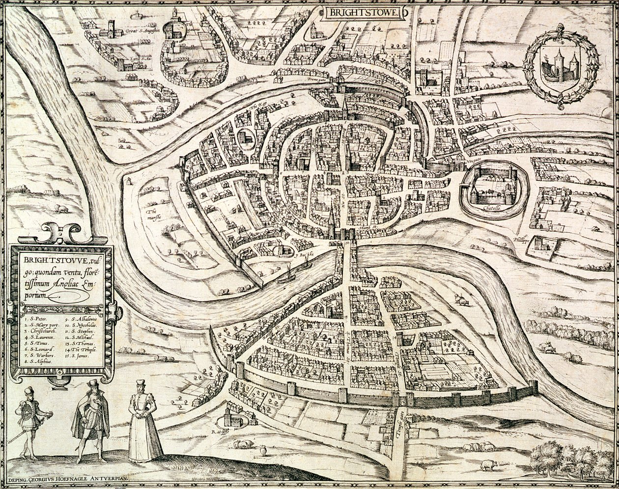 Georg Braun (1541-1622) ve Frans Hogenberg (1535-90) 1581 (gravür) tarafından 