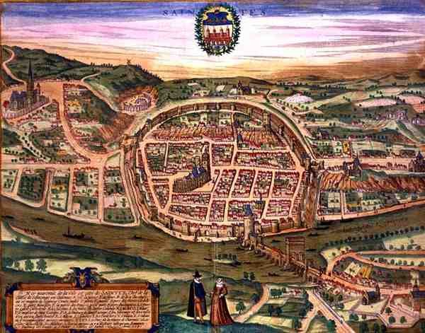 Georg Braun (1541-1622) ve Frans Hogenberg (1535-90) tarafından 