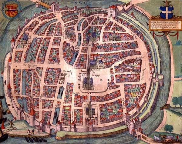 Georg Braun (1541-1622) ve Frans Hogenberg (1535-90) tarafından 