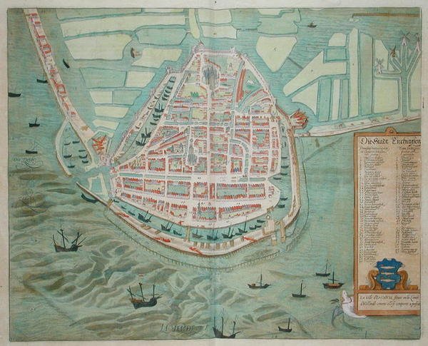 Georg Braun (1541-1622) ve Frans Hogenburg (1535-90) tarafından 