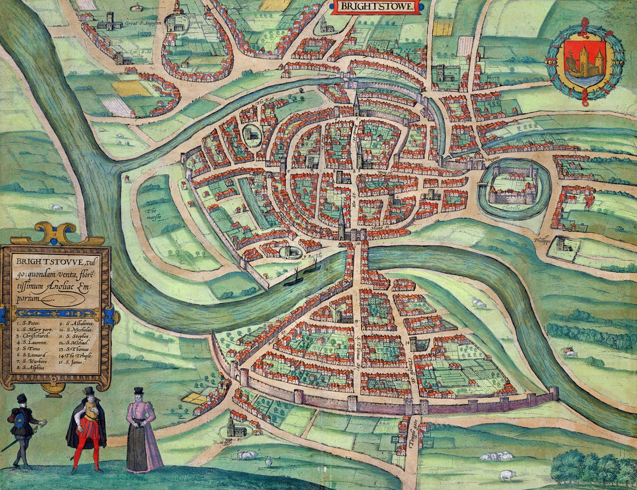 Georg Braun (1541-1622) ve Frans Hogenberg (1535-90) tarafından 