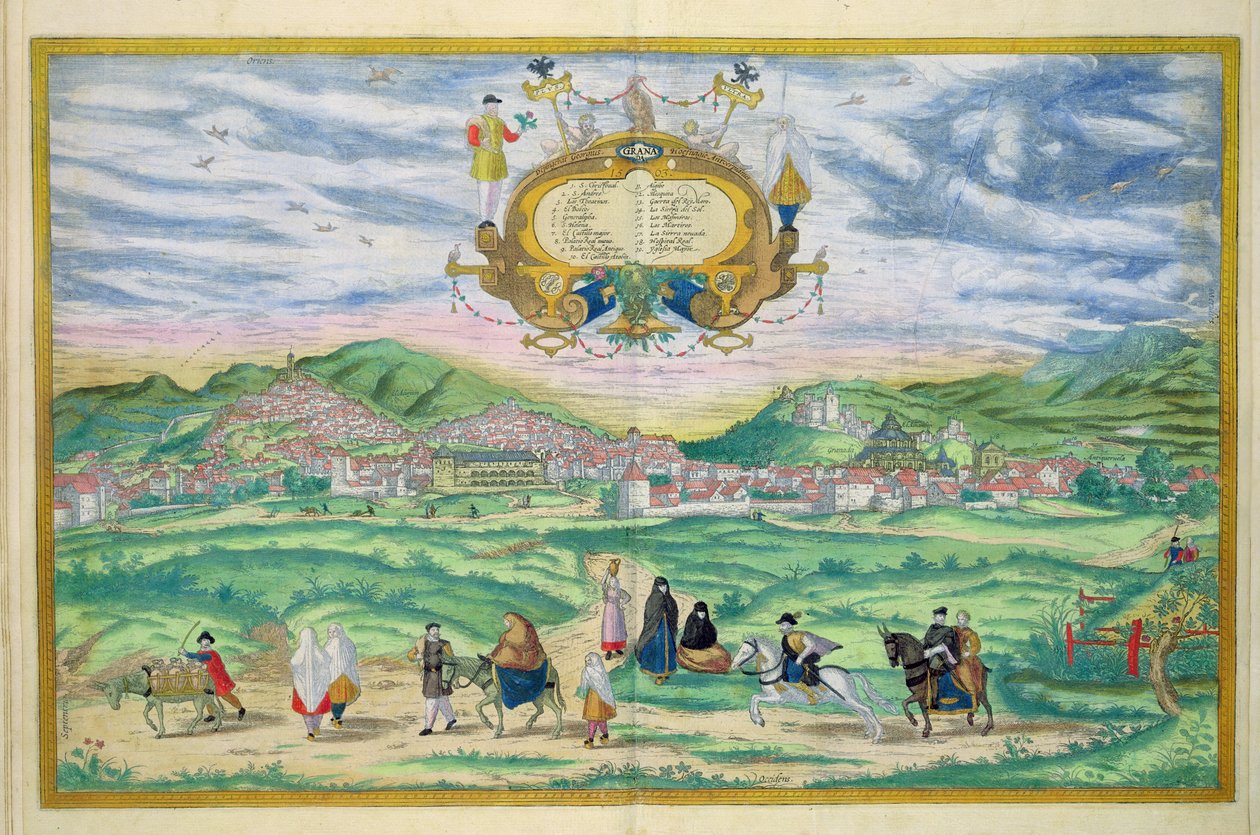 Georg Braun (1541-1622) ve Frans Hogenberg (1535-90), 1563 tarafından 