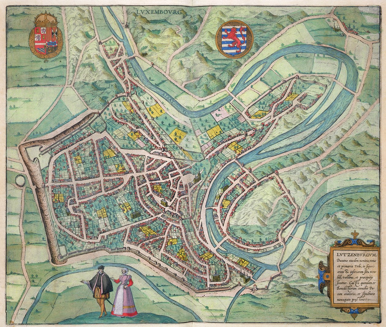 Georg Braun (1541-1622) ve Frans Hogenberg (1535-90) c.1572-1617 tarafından 