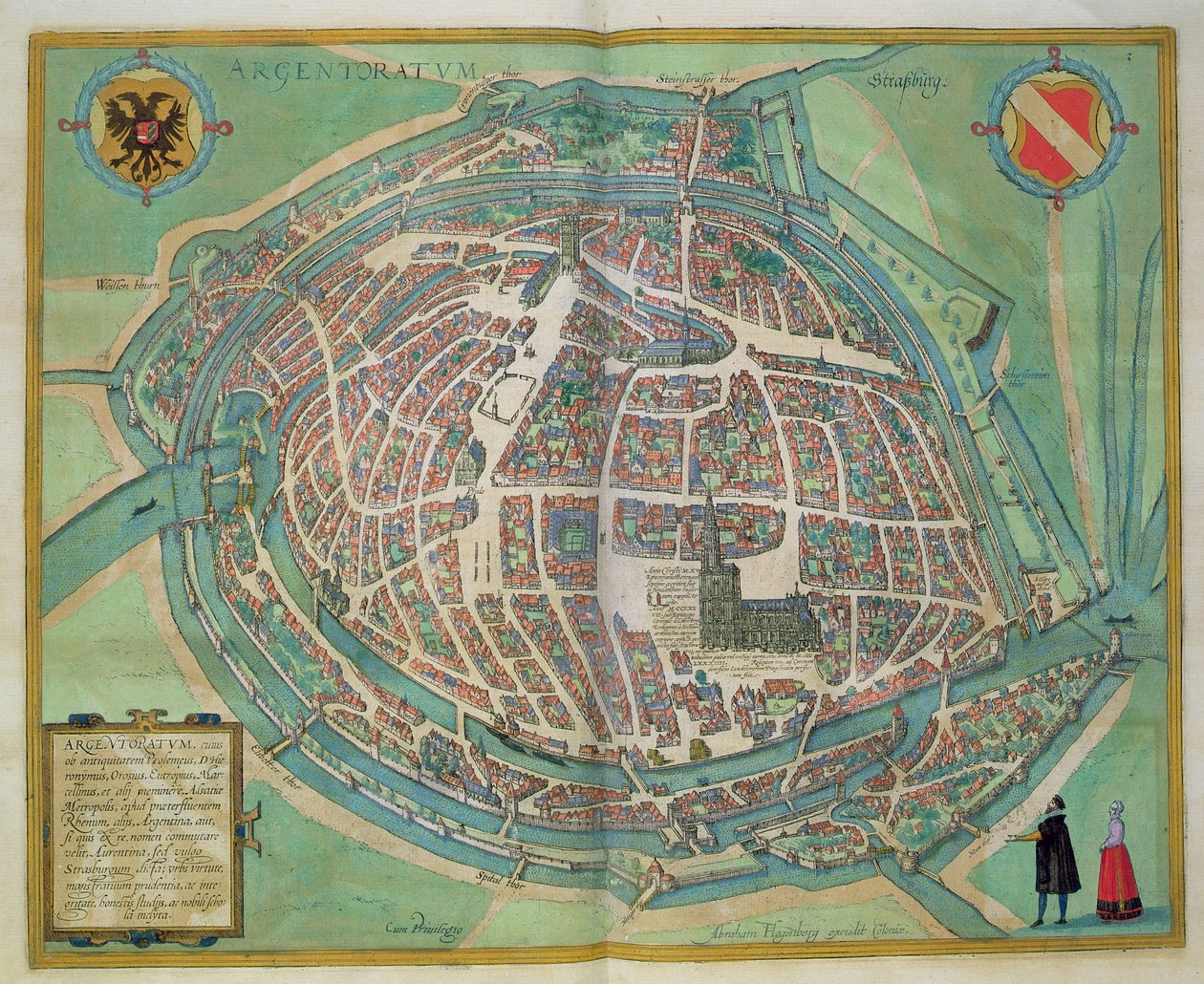 Georg Braun (1541-1622) ve Frans Hogenberg (1535-90), c.1572 tarafından yazılan 