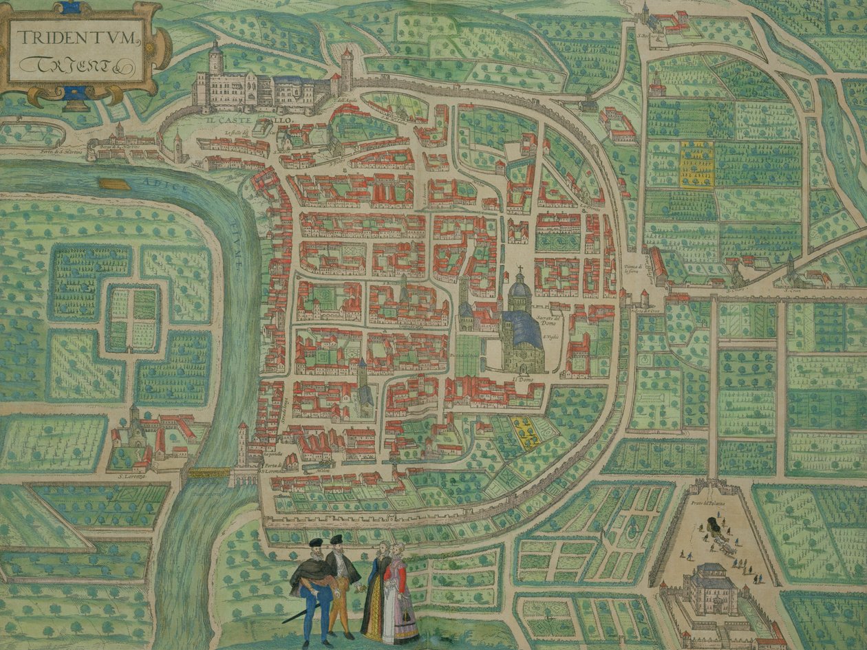 Georg Braun (1541-1622) ve Frans Hogenberg (1535-90) c.1572-1617 tarafından yazılan 