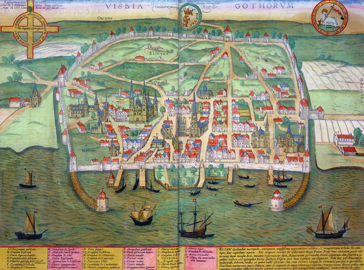 Georg Braun (1541-1622) ve Frans Hogenberg (1535-90) tarafından 