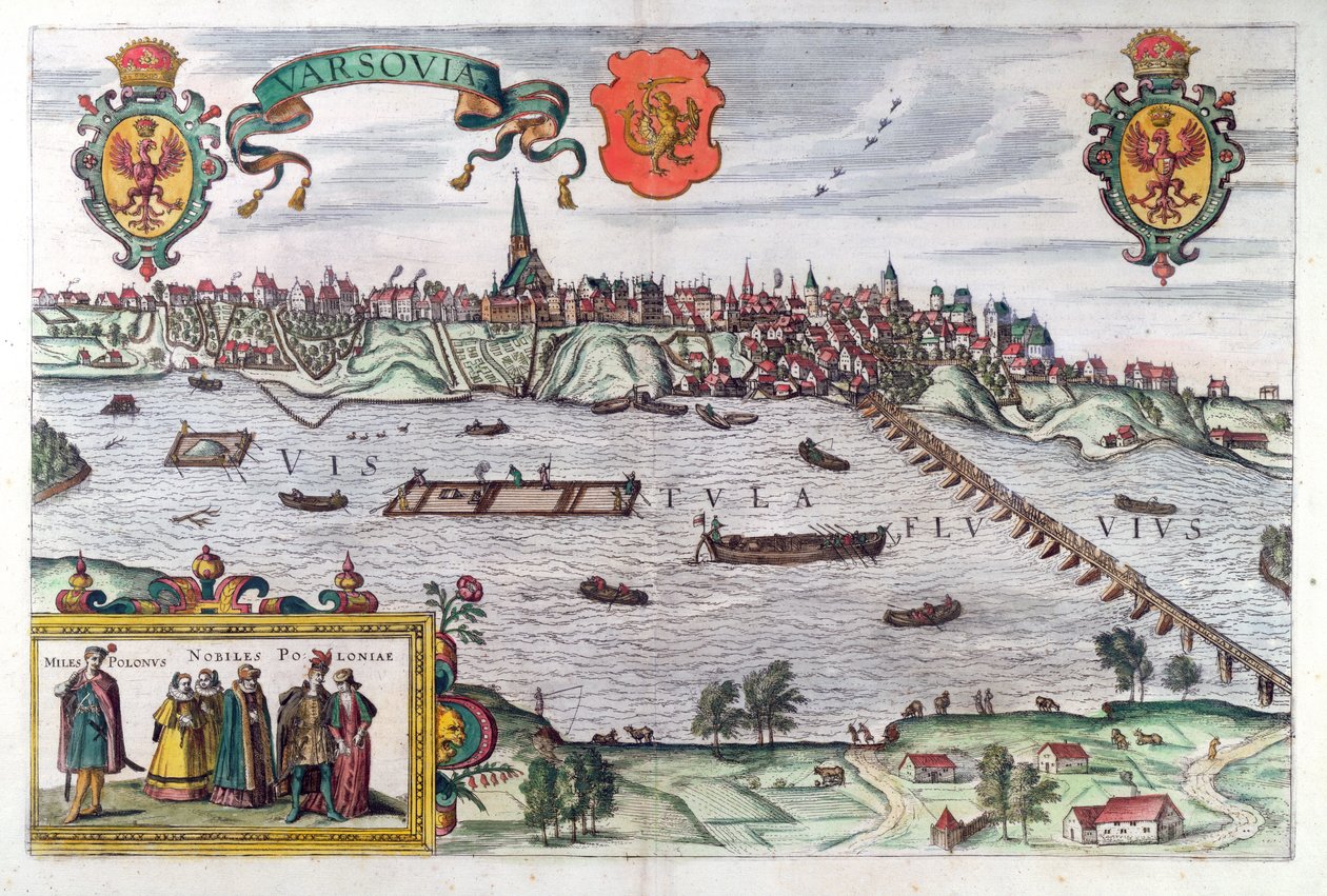 Georg Braun (1541-1622) ve Frans Hogenberg (1535-90), 1599 tarafından 