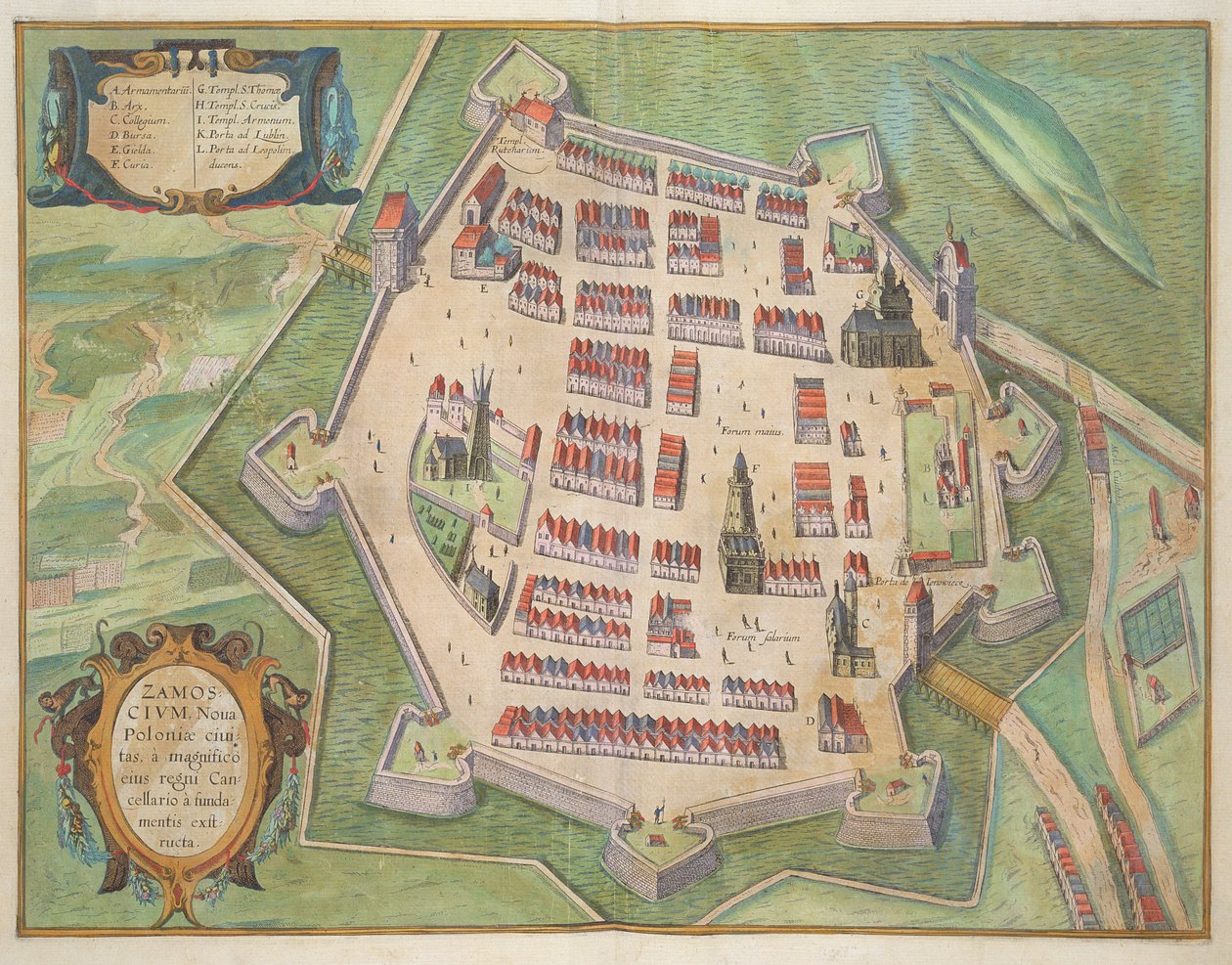 Georg Braun (1541-1622) ve Frans Hogenberg (1535-90) tarafından 