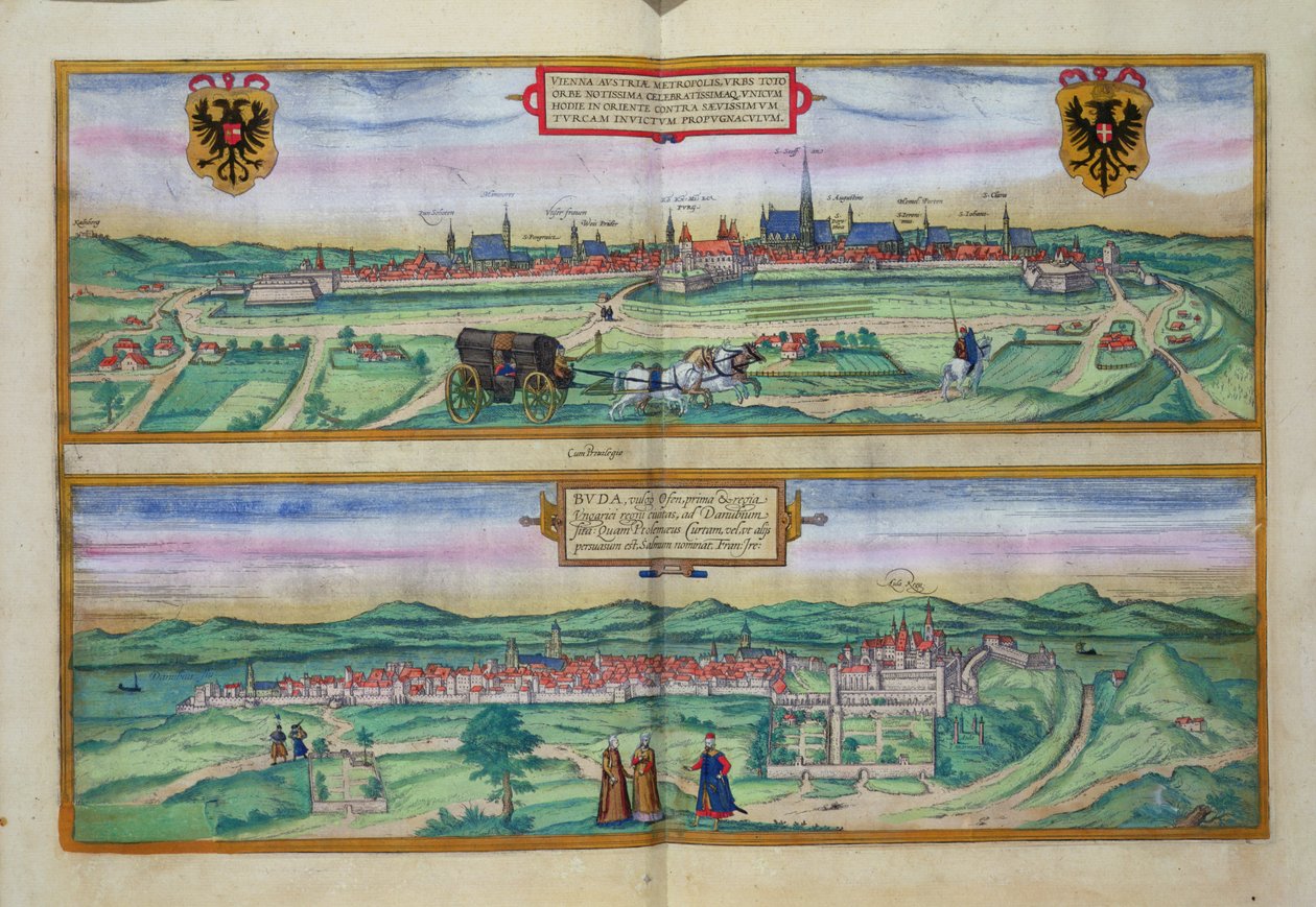 Georg Braun (1541-1622) ve Frans Hogenberg (1535-90), c.1572 tarafından 