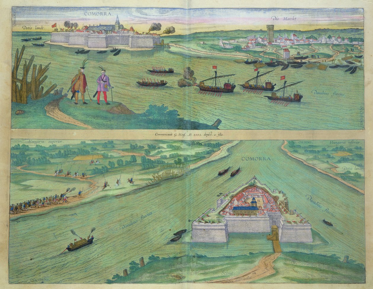 Georg Braun (1541-1622) ve Frans Hogenburg (1535-90), c.1572 tarafından yazılan 