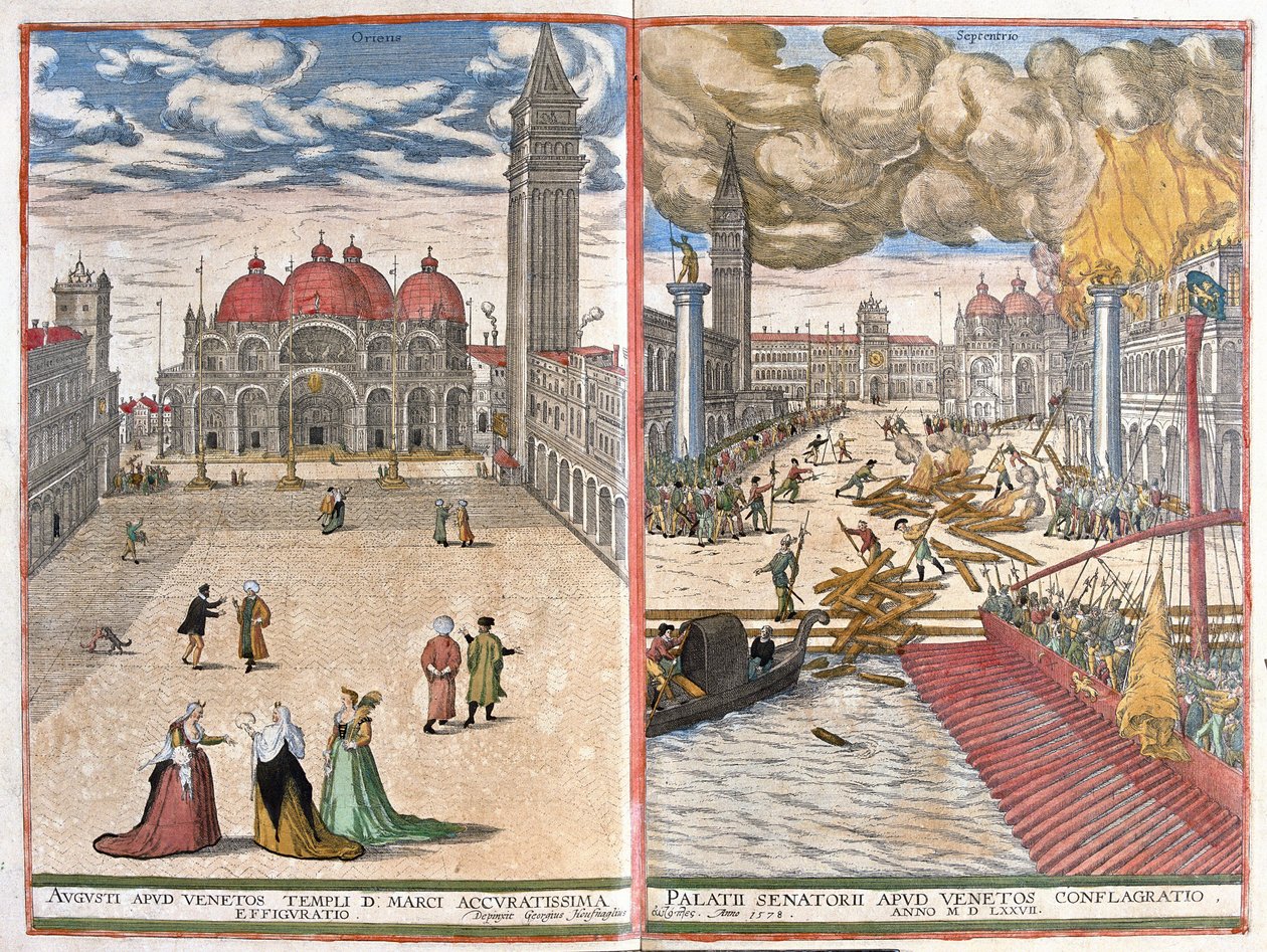 Venedik, İtalya: St Mark kilisesi ve 1577