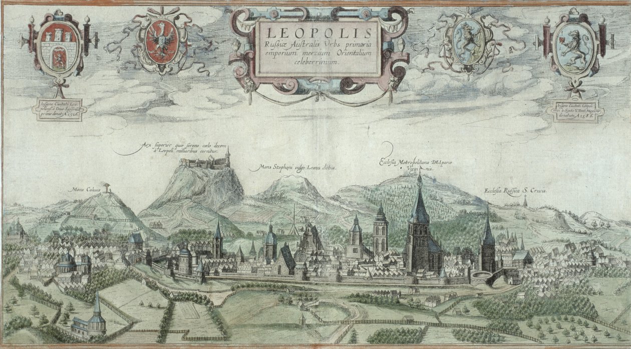 Georg Braun (1541-1622) ve Frans Hogenberg (1535-90) tarafından 