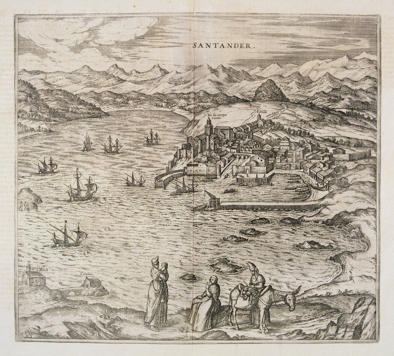 Santander'in görünümü by Joris Hoefnagel