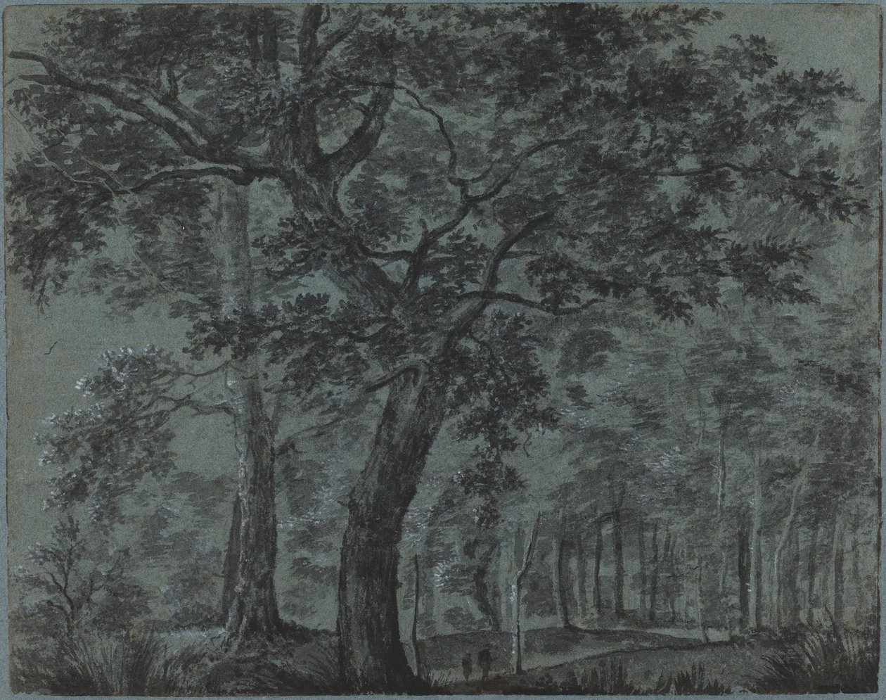 Gezginlerle Gece Ormanı by Joris van der Haagen