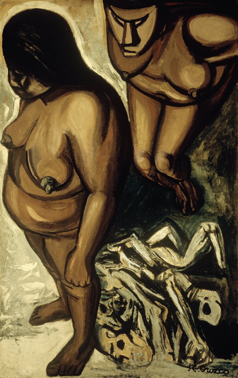 Los teules serisinden Hintli Kadınlar by José Clemente Orozco