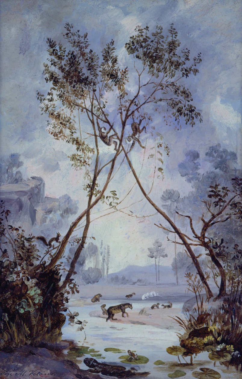 Miyosen Senozoyik Döneminden Flora ve Fauna. Dünyadaki Kıta Yaşamının Evrimi by José Marí Velasco