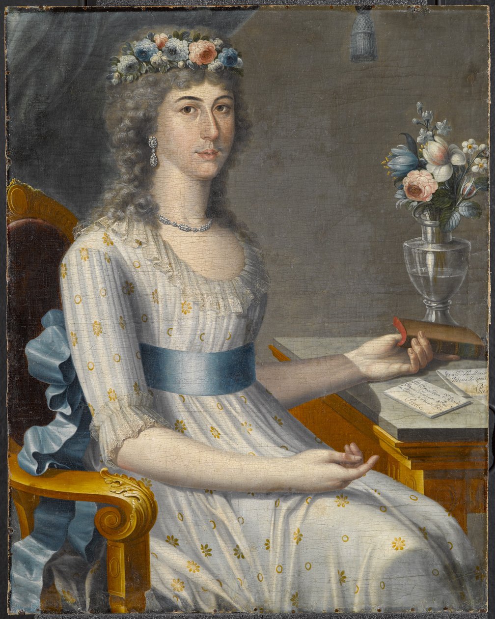 Doña María de los Dolores Gutiérrez del Mazo y Pérez, c.1796 by José Campeche