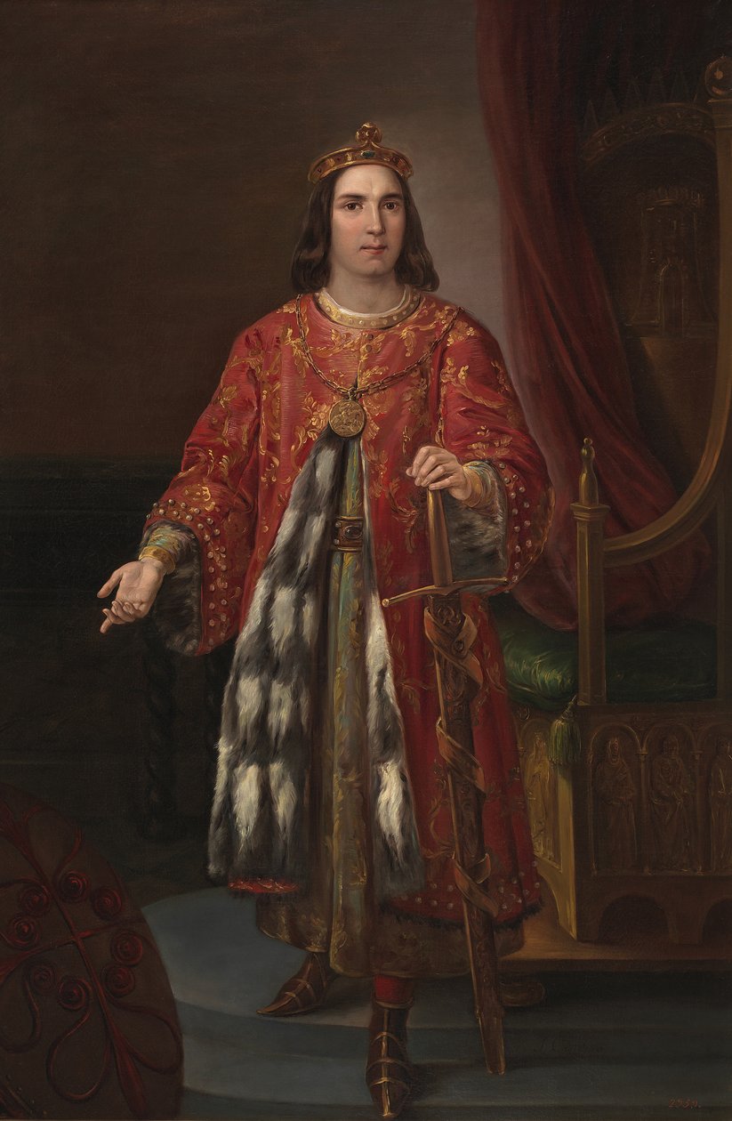 Kastilya Kralı III. Sancho, 1850 by José Castelaro y Perea