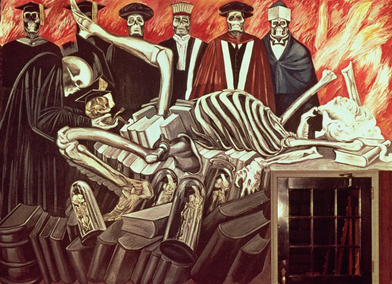 Amerikan Medeniyeti Destanından Modern Dünyanın Tanrıları by José Clemente Orozco