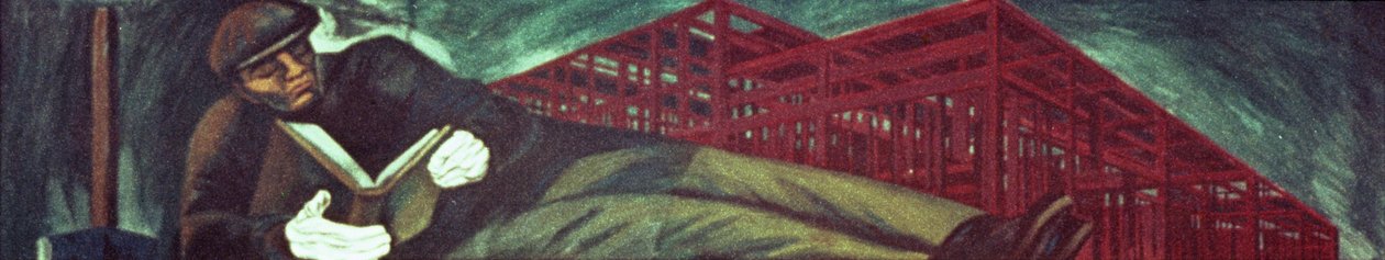 Amerikan Medeniyeti Destanından Modern Sanayi Adamı III by José Clemente Orozco