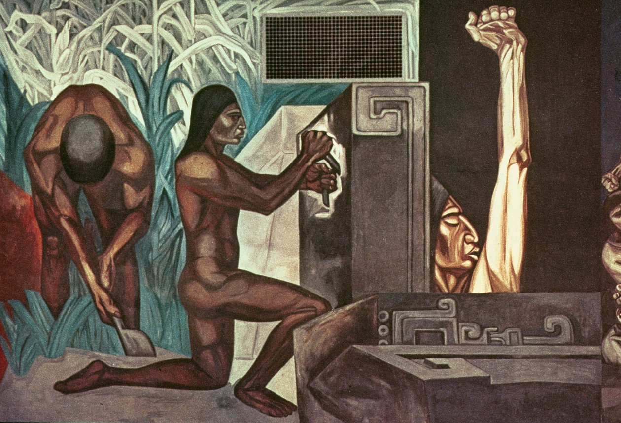Amerikan Medeniyeti Destanından Kolomb Öncesi Altın Çağ by José Clemente Orozco