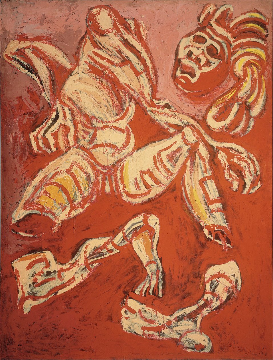 Los teules serisinden Parçalanmış Adam by José Clemente Orozco