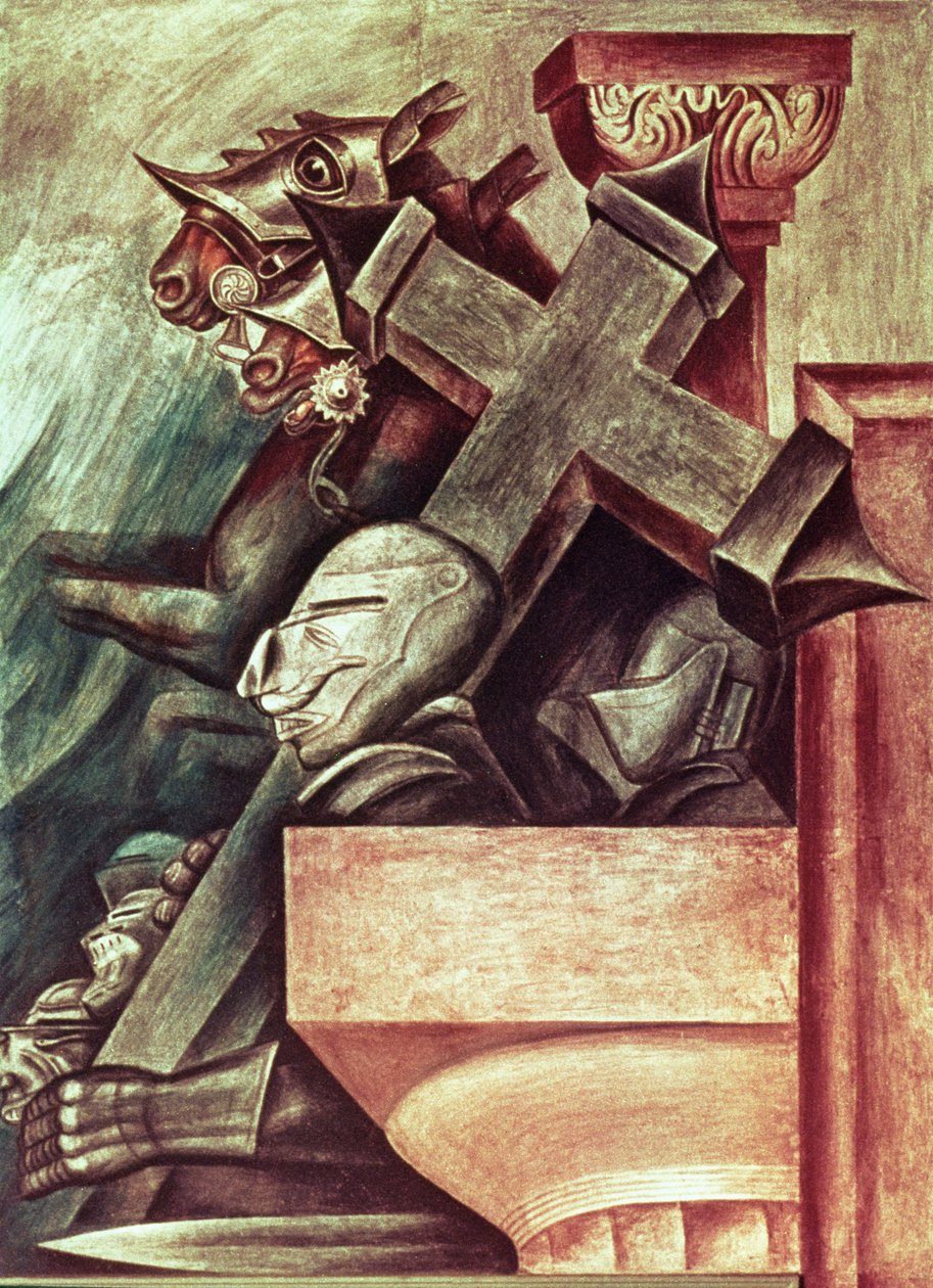 Amerikan Medeniyeti Destanından Kehanet by José Clemente Orozco