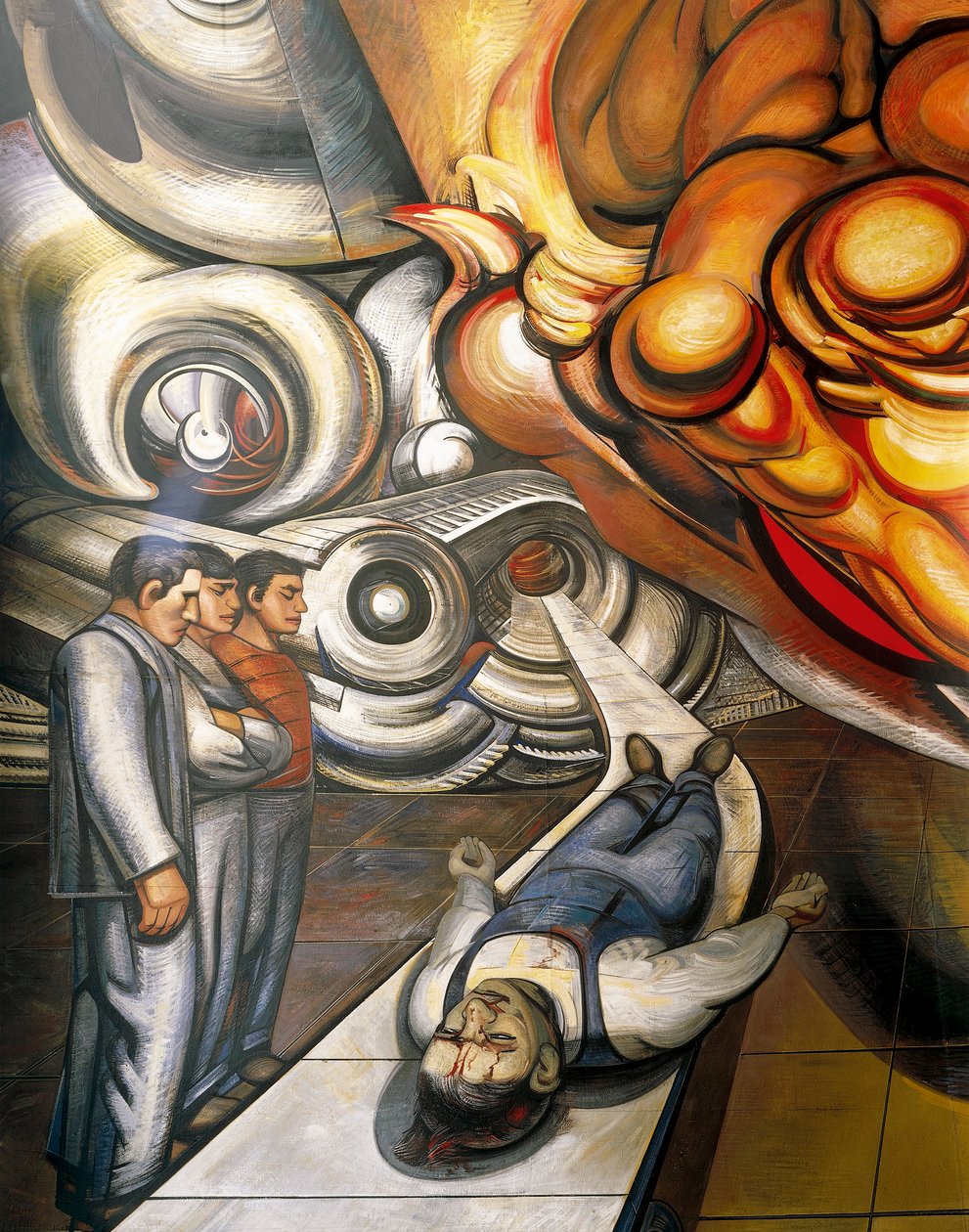 İşçi dünyası, kapitalizmin kurbanı, Hospital de la Raza, Jose