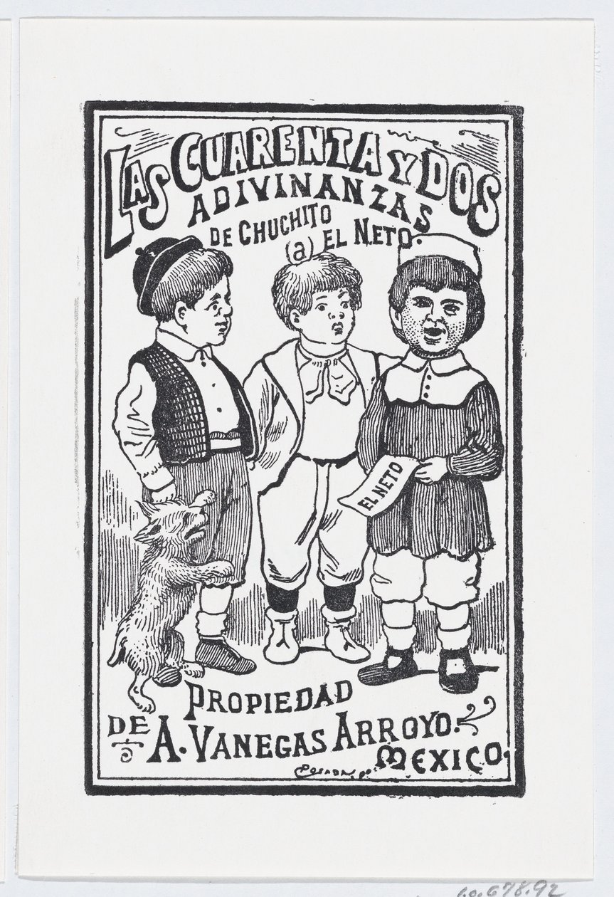 Kırk iki tahmin, ca. 1900-1910., ca. 1900-1910. by José Guadalupe Posada
