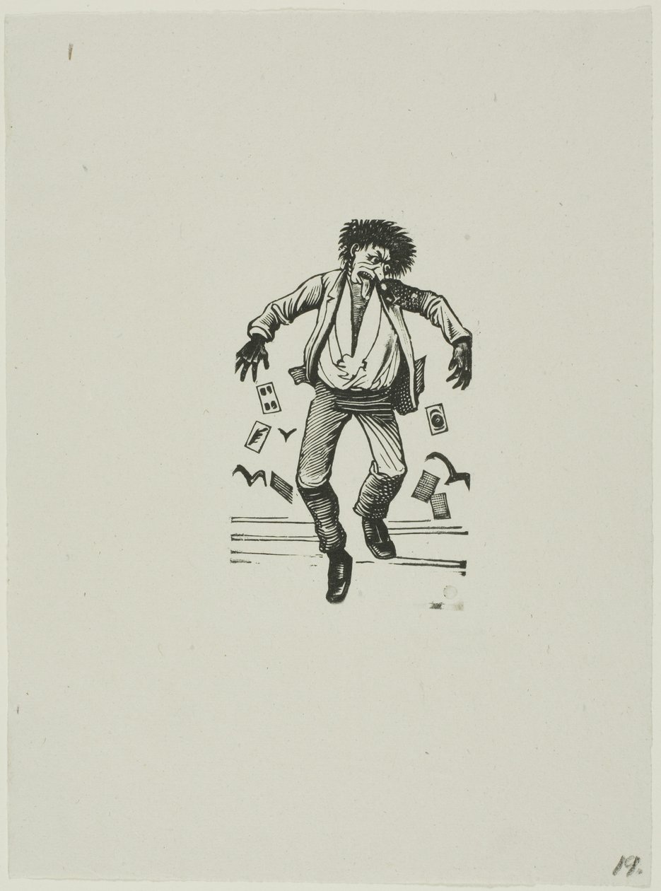 Kumarbaz by José Guadalupe Posada