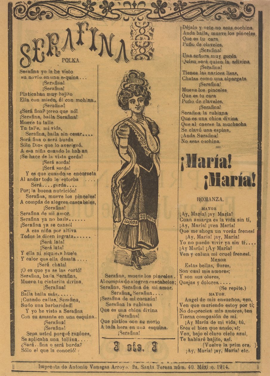 Seraphina by José Guadalupe Posada
