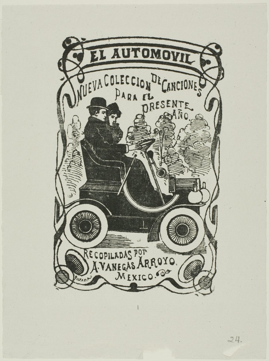 Otomobil by José Guadalupe Posada