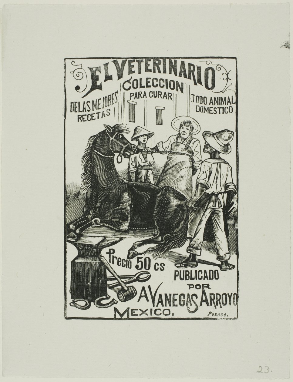 Veteriner by José Guadalupe Posada