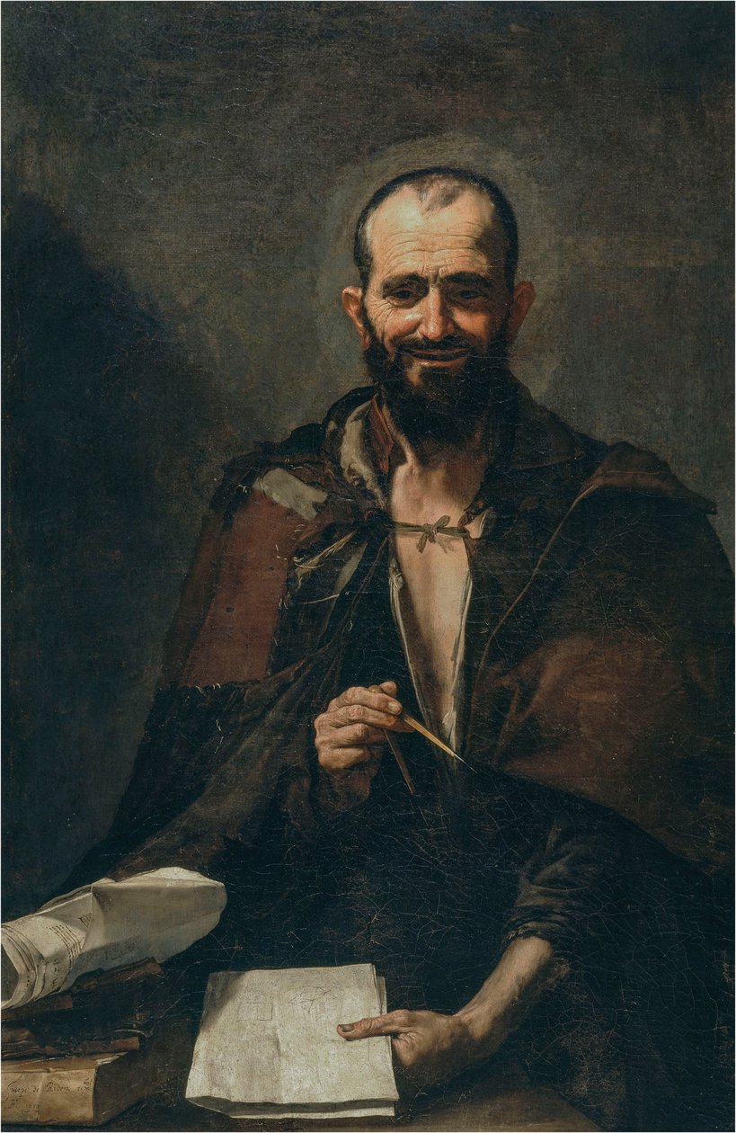Demokritos, 1630. by José Ribera de