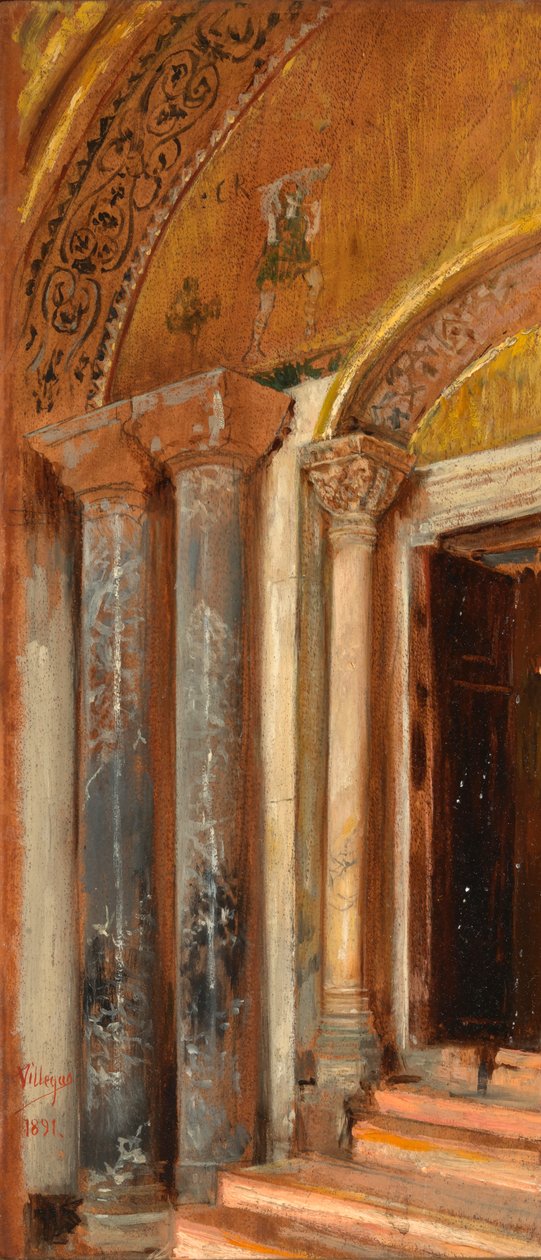 Kapı San Marco, Venedik, 1891. by José Villegas Cordero