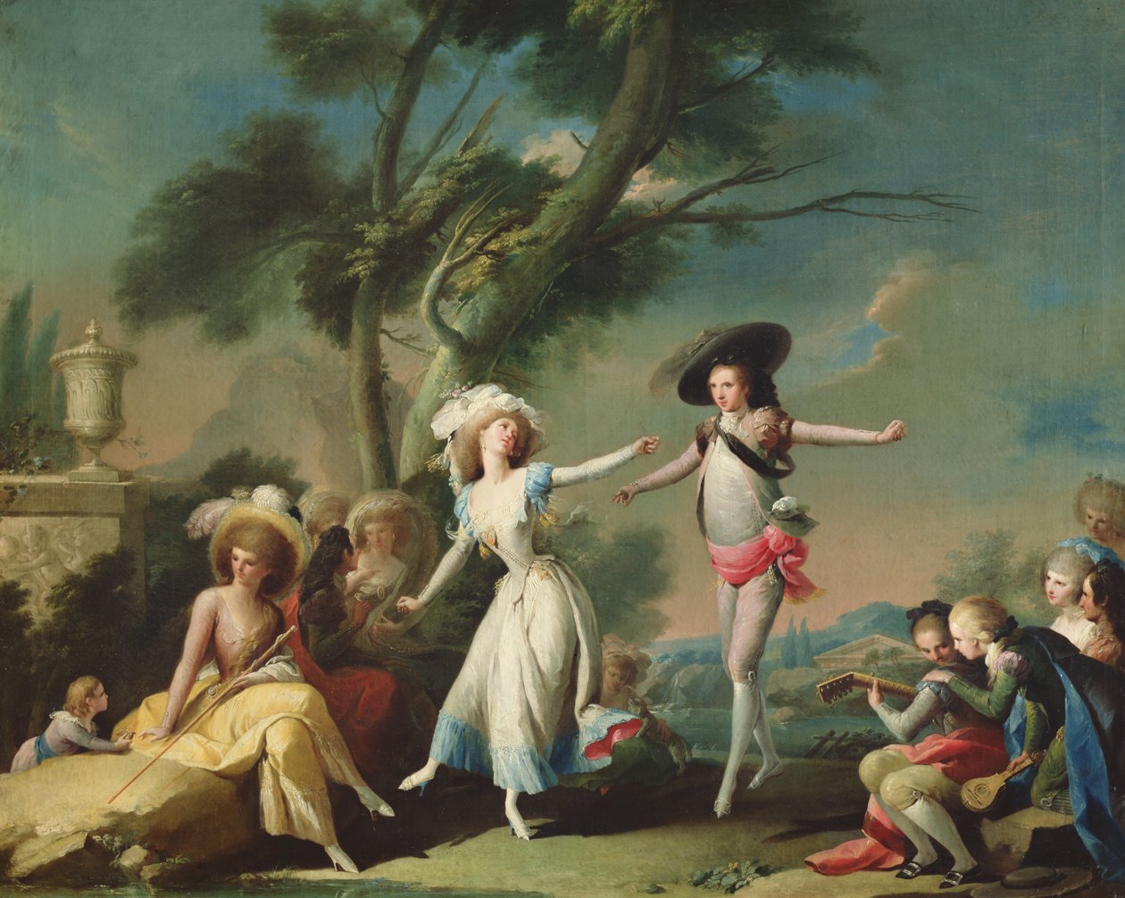 Bolero Dansı, 1790 by Jose Camaron