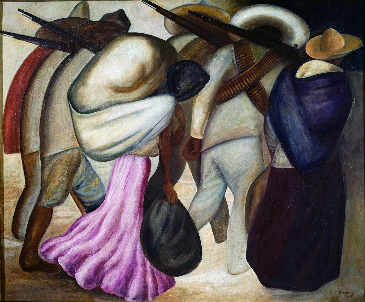 Askerler Soldates. Jose Clemente Orozco