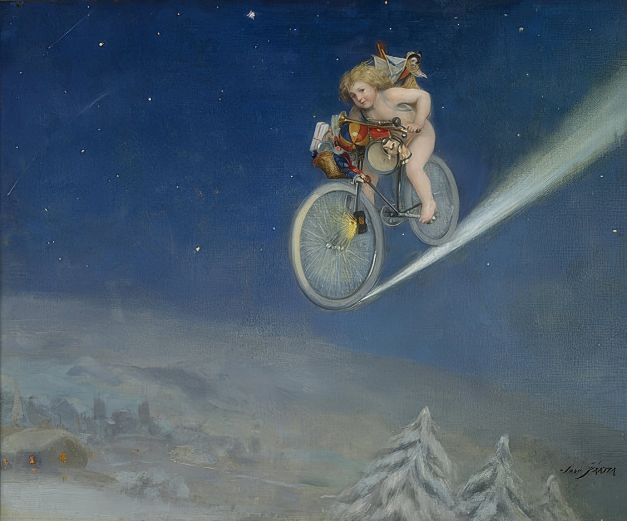 Noel teslimatı by Jose Frappa