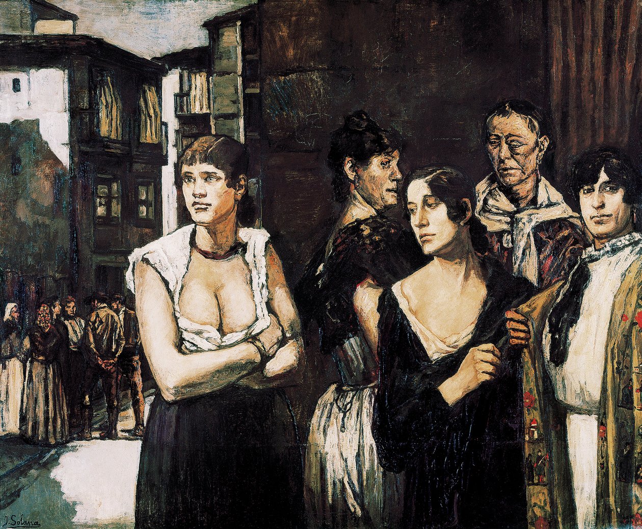 "hayatın kadınları" by Jose Gutierrez Solana