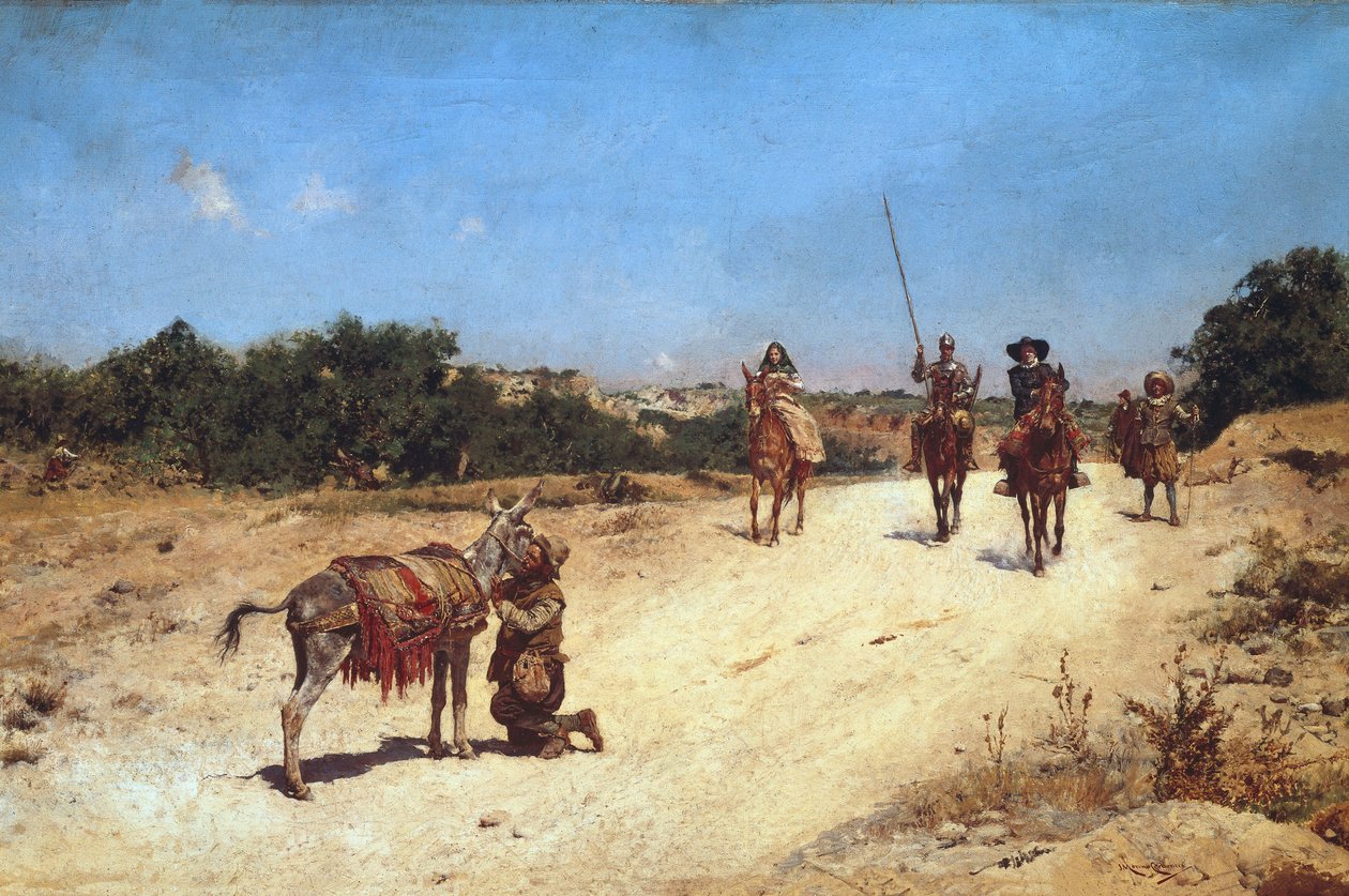 Sancho Panza ve eşeği Rucio