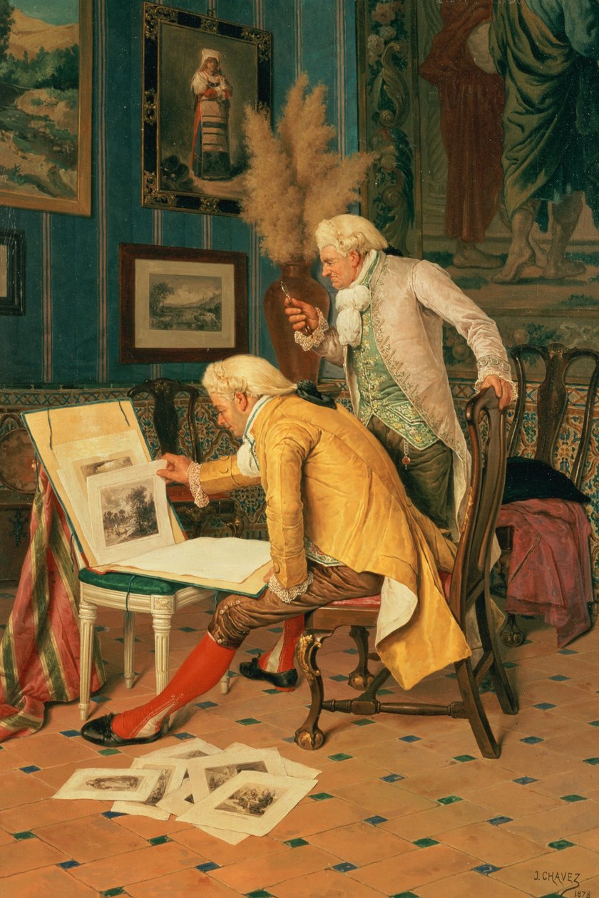 Bilenler, 1878 by Jose de Chavez y Artiz