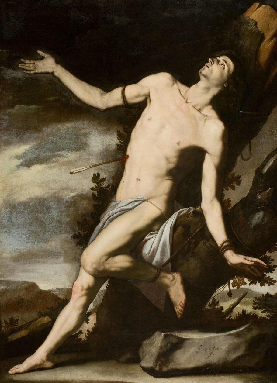 Aziz Sebastian by Jusepe de Ribera